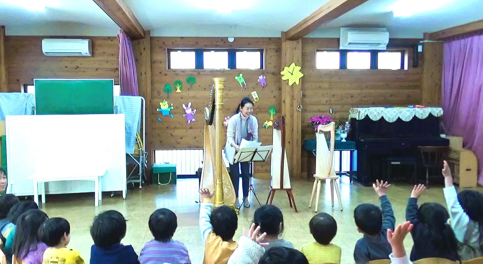 常盤幼稚園訪問